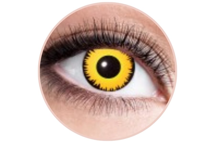 Mystery Lens 2 Motiv-Monatslinsen löwe – ohne Korrektur