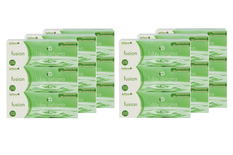 Fusion 1 Day Astigma 6 x 90 Tageslinsen Sparpaket 9 Monate