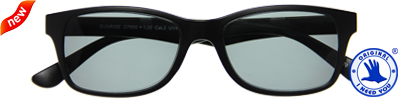 Sunrise Sun Bifokal Lese-Sonnenbrille Schwarz