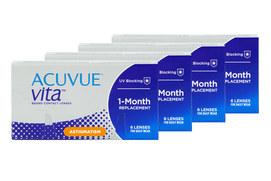 Acuvue Vita for Astigmatism 4 x 6 Monatslinsen