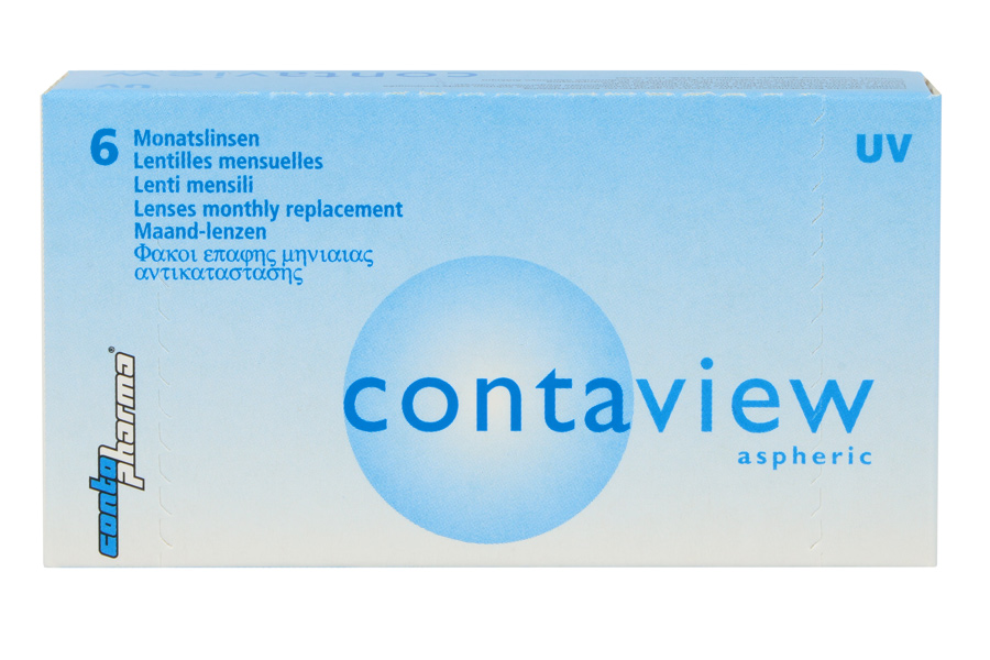 Contaview aspheric UV 6 Monatslinsen