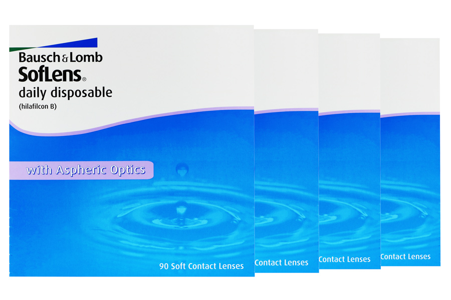 SofLens daily disposable 4 x 90 Tageslinsen Sparpaket 6 Monate