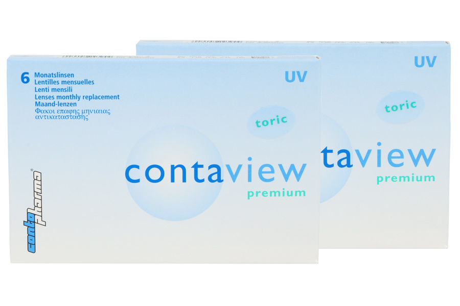 Contaview premium toric UV 2 x 6 Monatslinsen