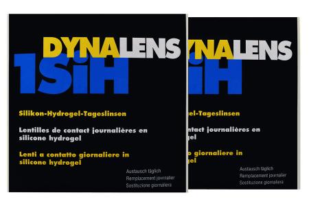  | Dynalens 1 SiH Kontaktlinsen von Dynoptic, Sparpaket 3 Monate 2 x 90 Stück, Dynalens 1, Dynalens SiH, SiH