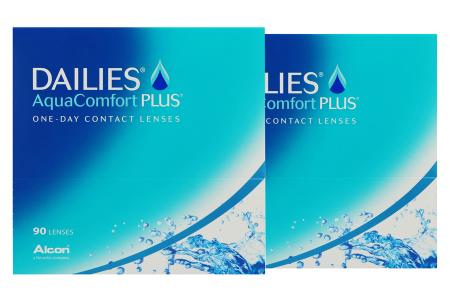 Dailies AquaComfort Plus 2 x 90 Tageslinsen Sparpaket 3 Monate von Alcon | 