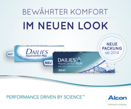 Dailies AquaComfort Plus 2 x 90 Tageslinsen Sparpaket 3 Monate von Alcon | 