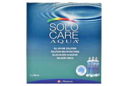 Solocare Aqua Multipack 3 x 360 ml All-in-One Lösung | Solocare Aqua 3 x 360 ml