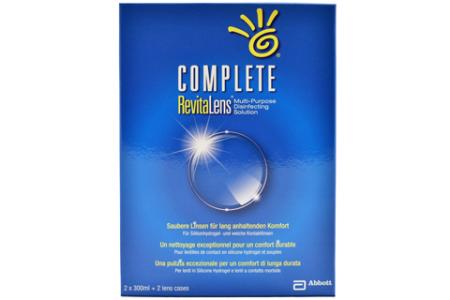 Complete RevitaLens Doppelpack 2 x 300 ml All-in-One Lösung | Complete RevitaLens 2 x 300 ml