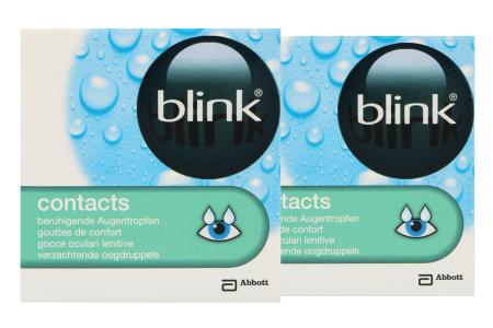 blink contacts 2 x 20 x 0,35 ml Augentropfen | blink contacts 2 x 20 x 0,35 ml Einzelampullen