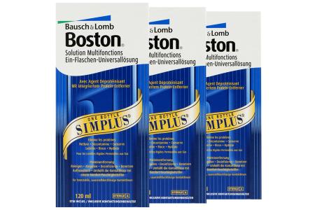 Boston Simplus 3 x 120 ml Kombilösung | Boston Simplus 3 x 120 ml Kombilösung