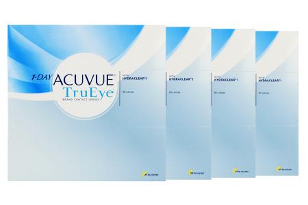 1-Day Acuvue TruEye 4 x 90 Tageslinsen Sparpaket für 6 Monate von J&J | 