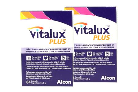 Vitalux Plus 2 x 84 Kapseln Nahrungsergänzung | Vitalux® Plus 2 x 84 Kapseln