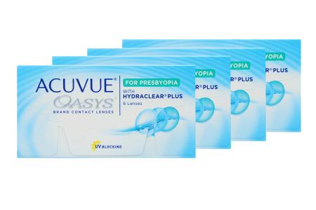 Acuvue Oasys for Presbyopia 4 x 6 Zwei-Wochenlinsen | Acuvue Oasys for Presbyopia, 4 x 6 Stück, Acuvue Oasys, Presbyopia, Oasys, Acuvue