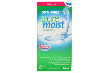 Opti-Free Pure Moist 90 ml All-in-One Lösung Travel Pack | Opti-Free Pure Moist 90 ml Travel Pack (EverMoist)