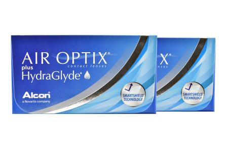 Air Optix plus HydraGlyde 2 x 6 Monatslinsen | Air Optix plus HydraGlyde, 2 x 6 Stück Kontaktlinsen von Ciba Vision/Alcon