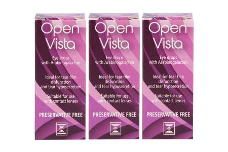 Open Vista 3 x 10 ml Augentropfen | Open Vista Augentropfen 3 x 10 ml