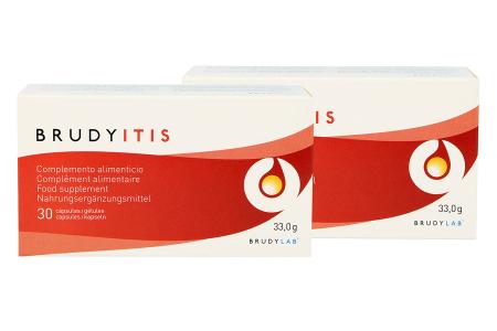BrudyItis 2 x 30 Kapseln Nahrungsergänzung | BrudyItis 2 x 30 Kapseln, besonders geeignet für Augen die an einer Entzündung leiden.