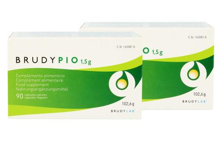 BrudyPio 2 x 90 Kapseln Nahrungsergänzung | BrudyPio 2 x 90 Kapseln, geeignet für Augen die an einem Glaukom (Grüner Star) erkrankt sind.