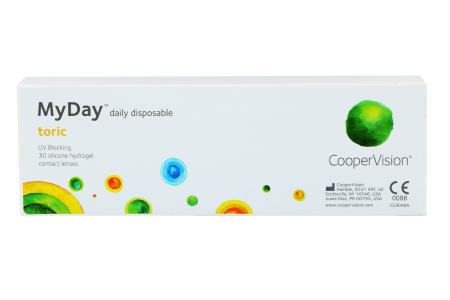 MyDay daily disposable toric 30 Tageslinsen | MyDay daily disposable toric, 30 Stück Tageslinsen aus Silikonmaterial
