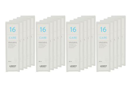 Lensy Care 16 20 x 100 ml Familien-Super-Sparpaket Aufbewahrungslösung