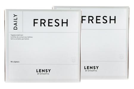 Lensy Daily Fresh Spheric 2 x 90 Tageslinsen Sparpaket 3 Monate | Lensy Daily Fresh Spheric (180er), Dynoptic