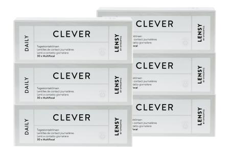 Lensy Daily Clever Multifocal 2 x 90 Tageslinsen Sparpaket 3 Monate | Lensy Daily Clever Multifocal Kontaktlinsen von Dynoptic, Sparpaket 3 Monate 2 x 90 Stück, Dynalens 1, Dynalens SiH, SiH