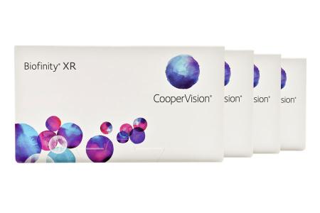 Biofinity XR 4 x 6 Monatslinsen | Biofinity XR, 4 x 6 Stück Kontaktlinsen von Cooper Vision