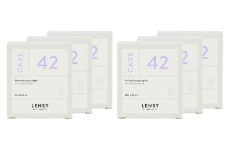 Lensy Care 42 6 x 20 x 0.35 ml Augentropfen | Lensy Care 42 6 x 20 x 0.35 ml Monodosen