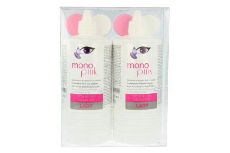 Pink Lady Mono Pink 2x360ml All-in-One Lösung | Pink Lady Mono Pink 2x360ml All-in-One Lösung | Reinigung Kontaktlinsen | Pflegemittel