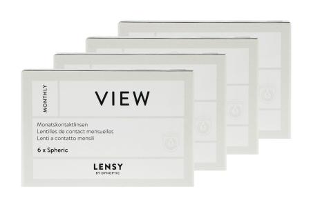 Lensy Monthly View Spheric 4 x 6 Monatslinsen | Lensy Monthly View Spheric 4 x 6 Monatslinsen | Lensy by Dynoptic