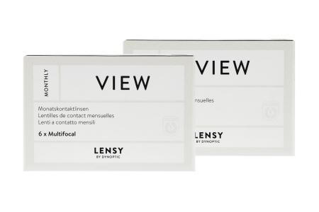 Lensy Monthly View Multifocal 2 x 6 Monatslinsen | 