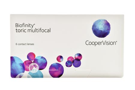 Biofinity toric multifocal 6 Monatslinsen von Cooper Vision | 