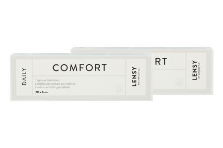 Lensy Daily Comfort Toric 2 x 30 Tageslinsen | 