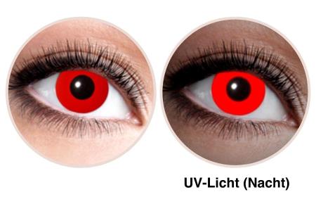 Mystery Lens 2 UV-Motiv-Monatslinsen flash red - ohne Korrektur | 
