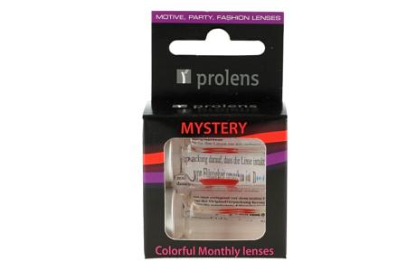 Mystery Lens 2 UV-Motiv-Monatslinsen flash red - ohne Korrektur | 