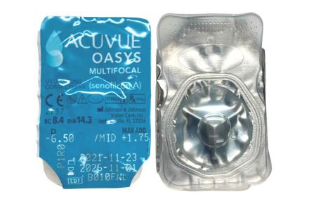 Acuvue Oasys Multifocal - 1 Paar kostenlose Einzel-Wochenlinsen | 