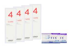 Air Optix Multifocal 2 x 6 Monantslinsen + Lensy Care 4 Halbjahres-Sparpaket