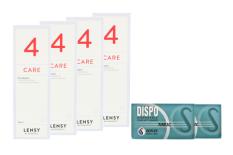 Dispo Toric 2 x 6 Monatslinsen + Lensy Care 4 Halbjahres-Sparpaket