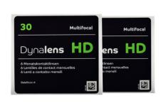 Dynalens 30 HD Multifocal, 2 x 6 Stück Kontaktlinsen von Dynoptic