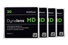 Dynalens 30 HD Multifocal, 4 x 6 Stück Kontaktlinsen von Dynoptic