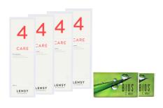 Bios Comfort 2 x 6 Monatslinsen + Lensy Care 4 Halbjahres-Sparpaket