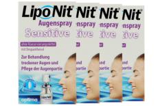 LipoNit Sensitive 4 x 10 ml Augenspray