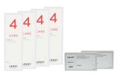 Lensy Monthly Smart Spheric 2 x 6 Monatslinsen + Lensy Care 4 Halbjahres-Sparpaket