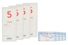 Acuvue Oasys 4 x 6 Zwei-Wochenlinsen + Lensy Care 5 Halbjahres-Sparpaket