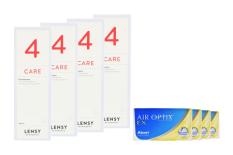Air Optix EX 4 x 3 Monatslinsen + Lensy Care 4 Halbjahres-Sparpaket
