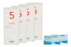Ultra for Presbyopia 2 x 6 Monatslinsen + Lensy Care 5 Halbjahres-Sparpaket