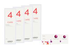 Avaira Vitality 2 x 6 Monatslinsen + Lensy Care 4 Halbjahres-Sparpaket