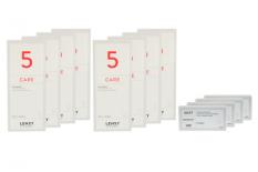 Lensy Monthly Soft Spheric 4 x 6 Monatslinsen + Lensy Care 5 Jahres-Sparpaket