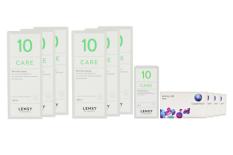 Biofinity toric XR 4 x 6 Monatslinsen + Lensy Care 10 Jahres-Sparpaket
