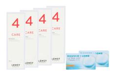 Ultra for Astigmatism 2 x 6 Monatslinsen + Lensy Care 4 Halbjahrespaket